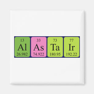 Alastair periodieke table name magnet