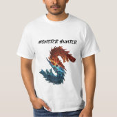 "Alatreon: Elemental Monster in Monster Hunter" T-shirt (Voorkant)