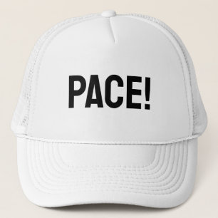 Alătură-te Mișcării Pentru PACE! Sepcile Albe Trucker Pet