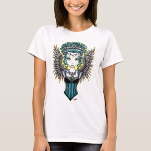 "Alaura" Gothic Couture Guardian Angel Top