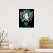 "Alaura" Gothic Guardian Angel Posters (Keuken)