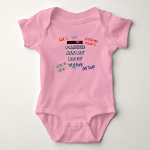 #ALAVANT PRODUCTIONS Ace Baby Tests Romper