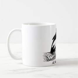 ALAXSXAQ - Coffee Mok - Orca Graphic