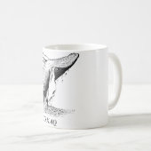 ALAXSXAQ - KoffieMok - Humpback Whale Graphic (Voorkant rechts)