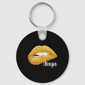 Alaya - cadeau met eerste naam zonder mouwen sleutelhanger