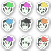 Alba Emotion-Stickers Sticker (Voorkant)