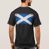 Alba (Gaelic name for Scotland) en Saltire Flag T-shirt (Achterkant)