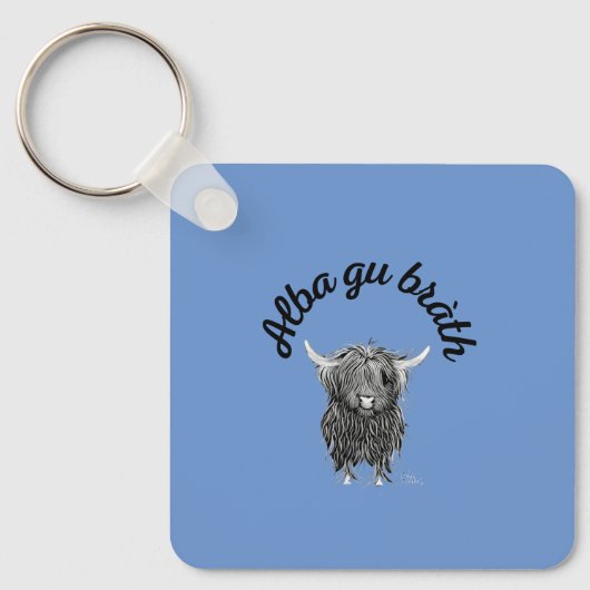 Alba gu Bràth Keyring Sleutelhanger (Voorkant)