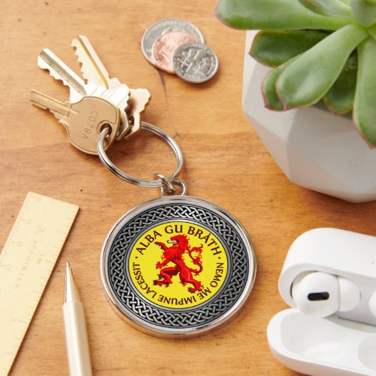 Alba Gu Brath Lion Rampant Knot Sleutelhanger (Bureau)