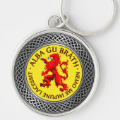 Alba Gu Brath Lion Rampant Knot Sleutelhanger (Voorkant)