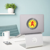Alba Gu Brath Lion Rampant Knot Sticker (Laptop op bureau)
