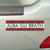 Alba Gu Brath Scotland Forever Bumpersticker (Op auto)