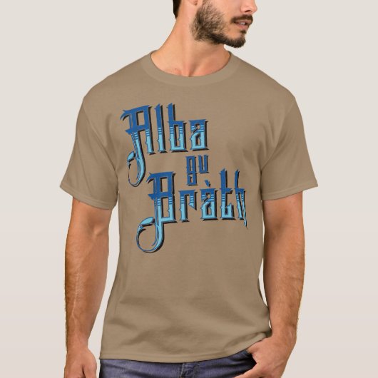 Alba gu Bràth. Scotland Forever Tee Shirt (Voorkant)