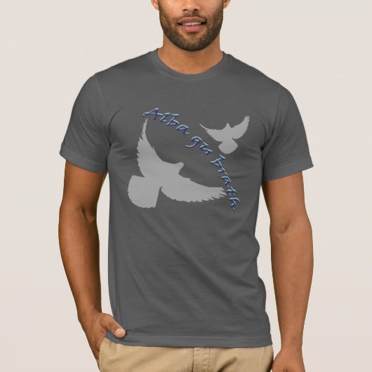 Alba Gu Brath Scots Gaelic Flying Bird Art T-Shirt (Voorkant)