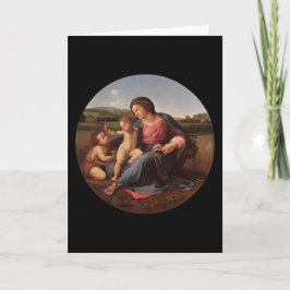 Alba Madonna Feestdagen Kaart