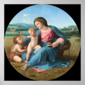 Alba Madonna - Raphael Fine Art Poster (Voorkant)