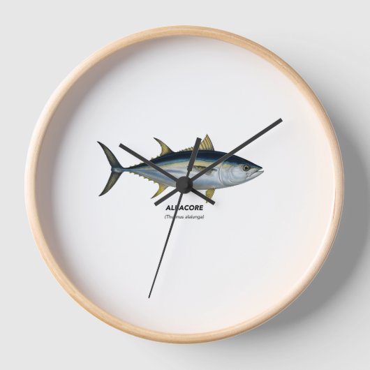 Albacore - Marine Life of California Clock (Voorkant)