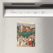 Albaicin Granada Spanje Reizen Magneet (Insitu (Vaatwasser))