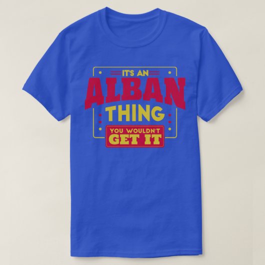 Alban T-shirt (Design voorkant)