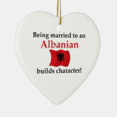 Albanees bouwkenmerk keramisch ornament (Rechts)