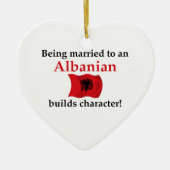 Albanees bouwkenmerk keramisch ornament (Voorkant)