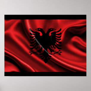 Albanees Eagle Poster