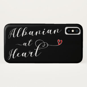 Albanees in de zaak Heart Mobile Phone, Albanië iPhone X Hoesje