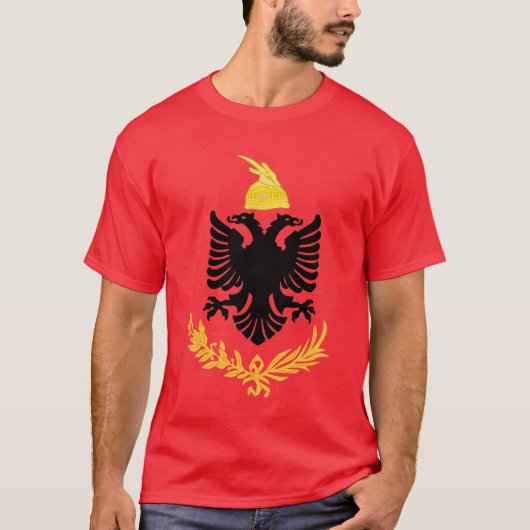 Albanees koninklijk leger t-shirt (Voorkant)
