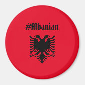 Albanees Magneet (Voorkant)