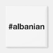 Albanees Magneet (Voorkant)