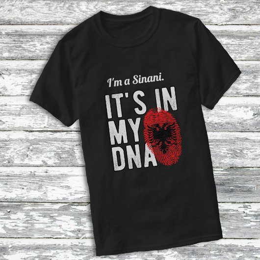 Albanees mannen T-shirt