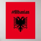 Albanees Poster (Voorkant)