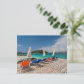 Albanees Riviera, Ksamil, stadscentrum Briefkaart (Staand voorkant)