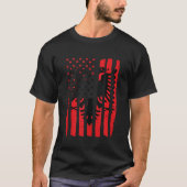 Albanees VS Vlag Eagle Gift Mannen Vrouwen Kinder  T-shirt (Voorkant)