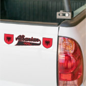Albanees XXL Bumpersticker (Op Truck)