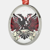 albanese adelaar metalen ornament (Links)