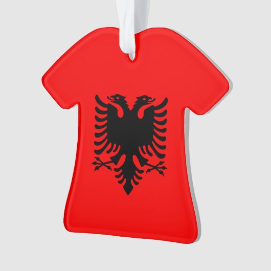 Albanese adelaar patriottisch ornament (voorkant)