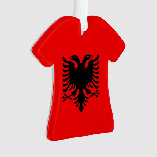 Albanese adelaar patriottisch ornament (voorkant)