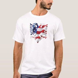 Albanese Amerikaanse adelaar T-shirt