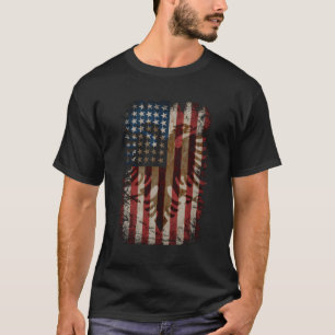 Albanese Amerikaanse Vlag Albanië USA Roots Gift P T-shirt