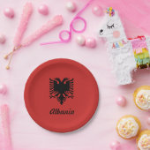 Albanese Borden voor dubbellagig papier Papieren Bordje (Feest)