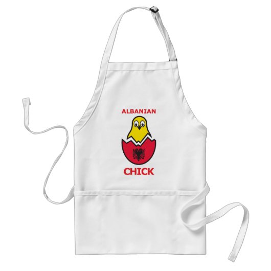 Albanese Chick Standaard Schort (Voorkant)
