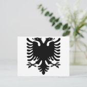 Albanese Eagle. Briefkaart (Staand voorkant)