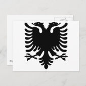 Albanese Eagle. Briefkaart (Voorkant / Achterkant)
