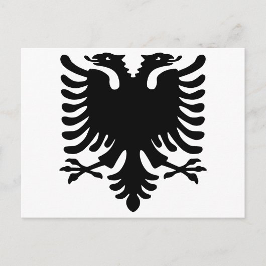 Albanese Eagle. Briefkaart (Voorkant)