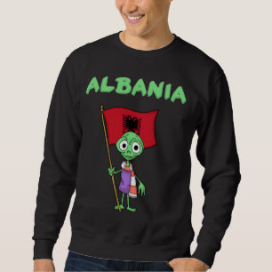 Albanese fans Albanië Alien Trui
