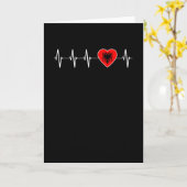 Albanese hartslag Ik hou van Albanese vlaggenhartp Kaart (Gele Bloem)