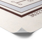 Albanese kaart (1962)  Albanese atlas Poster (Hoek)