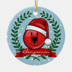 Albanese kerststijl keramisch ornament