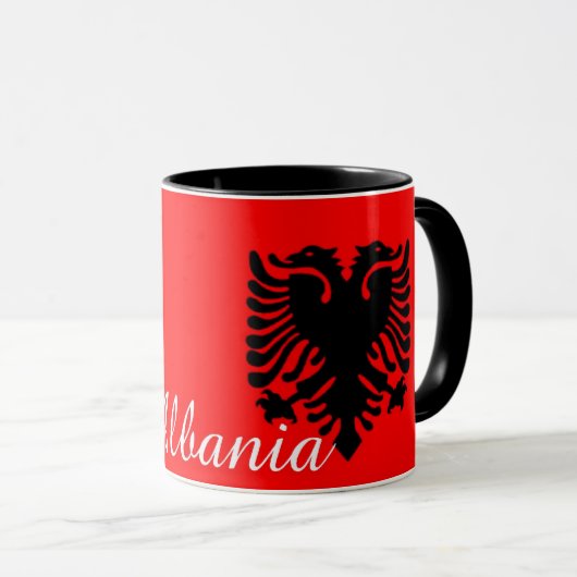 Albanese koffie-Mok Mok (Voorkant rechts)